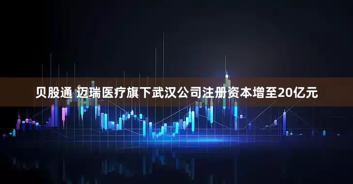 贝股通 迈瑞医疗旗下武汉公司注册资本增至20亿元