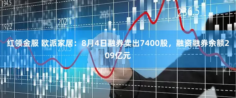 红领金服 欧派家居:8月4日融券卖出7400股,融资融券余额209亿元