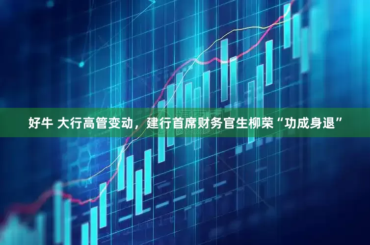 好牛 大行高管变动，建行首席财务官生柳荣“功成身退”
